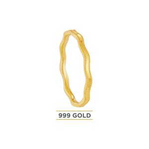 HABIB 999/24K Желтое золотое кольцо 9200020Y