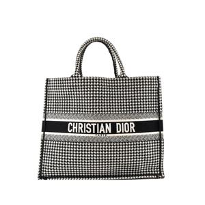 Большая сумка-тоут Book Houndstooth Canvas