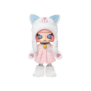 Фигурки Pop Mart Molly Peekaboo 1/8 Regular Action Figure 'White Cat'