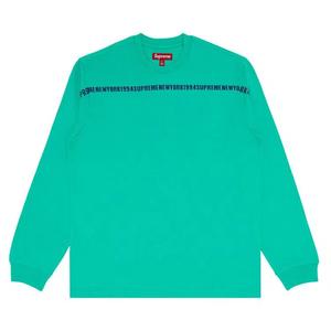 Футболка с длинным рукавом Supreme Intarsia Stripe Long-Sleeve Top 'Green'