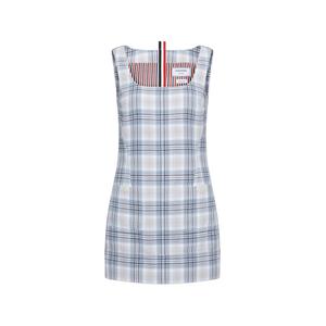 Платье мини в клетку Windowpane
