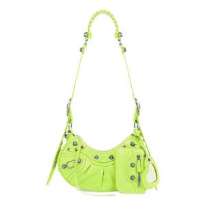 Сумка через плечо Balenciaga Le Cagole Xs 'Флуоресцентный желтый'