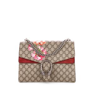 Сумка на плечо Dionysus Bag Blooms Print GG Coated Canvas Medium