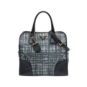 Сумка-тоут 2010-2026 Saffiano Trimmed Tweed Lux Shopping Tote