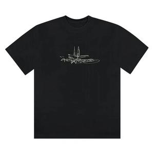 Футболки Cactus Jack by Travis Scott x Jordan Scribble Tee 'Black'