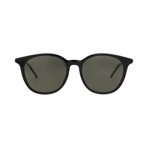 Солнцезащитные очки Gucci Round-Frame Acetate 'Black/Ruthenium/Grey'