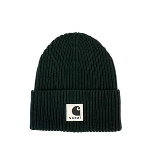 Шапка бини в рубчик из коллаборации с Carhartt WIP