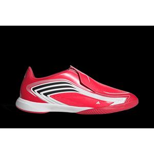 adidas F50 Messi League Laceless Закрытые футзальные бутсы для детей 'Lucid Red Core Black Pure Ruby'