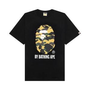 Футболки BAPE 1st Camo By Bathing Ape Tee 'Black/Yellow'