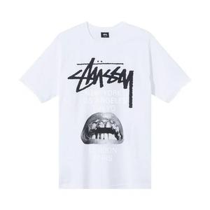 Футболки Stussy x Rick Owens World Tour Collection T-Shirt 'Белый'