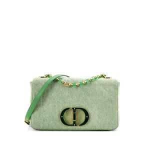 Стеганая сумка через плечо Caro Bag Macrocannage Quilt Denim