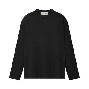 Футболки с длинным рукавом Fear of God Essentials Lightweight Signature Classic Long-Sleeve Tee 'Vintage Black'