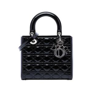 Сумка-сэтчел Patent Cannage Lady Dior среднего размера (2012 год)