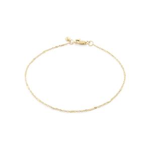 Браслет Shimmer Chain из желтого золота