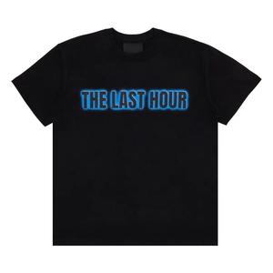 Футболки GOAT Exclusive Gabriel Moses The Last Hour Logo T-Shirt 'Black'