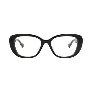 Очки Gucci с кошачьим глазом из переработанного ацетата 'Black/Crystal/Transparent'