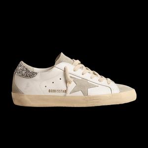 Кроссовки Golden Goose Wmns Superstar 'White Ice Silver Glitter'