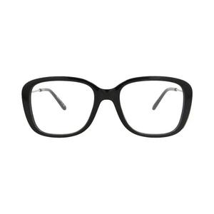 Очки Chloé Square-Frame Recycled Acetate Optical Frames 'Black Gold Transparent'