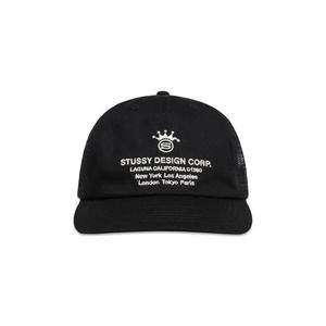 Кепки-снапбэки Stussy Low Profile Design Corp Trucker Snapback 'Черный'