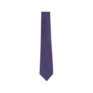 Шелковый галстук с геометричным принтом