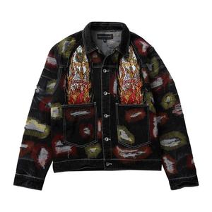 Джинсовые куртки Who Decides War All Over Embroidery Trucker 'Multicolor'