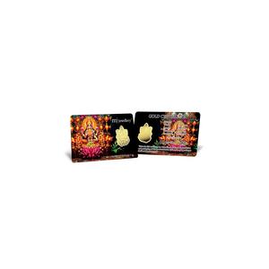 5G Gold Collection 999.9/24K Mahalakshmi Золотой слиток (1 г)