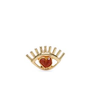 Серьги-гвоздики Carnelian