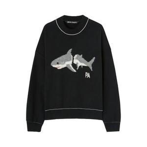 Свитера Palm Angels Shark Sweater 'Black'