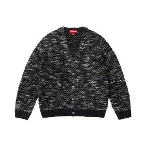 Кардиганы Supreme Textured Cardigan 'Черный'