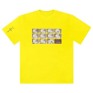 Футболки Cactus Jack by Travis Scott x McDonald's Menu Mono Logo T-Shirt II 'Safety Green'