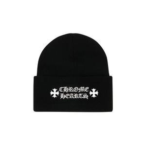 Шапки Chrome Hearts Logo Beanie 'Black'