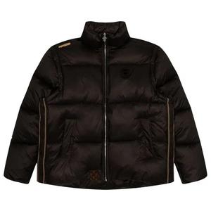 Пуховики AAPE Moonface Patch Reversible Puffer Jacket 'Brown'