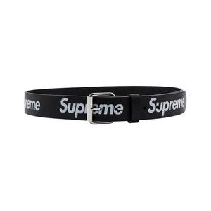 Ремни Supreme Repeat Leather Belt 'Black'
