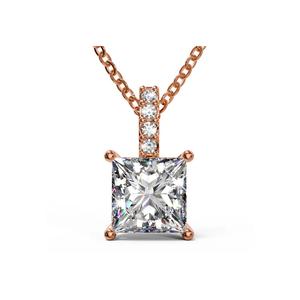The Last Chance ожерелье, украшенное кристаллами SWAROVSKI® - розовое золото/прозрачный
