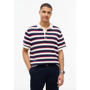 Поло с коротким рукавом в полоску Regimental Stripe - Tommy Mainline