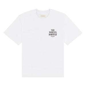 Футболки с коротким рукавом Aimé Leon Dore The World's Borough Tee 'Ярко-белый'