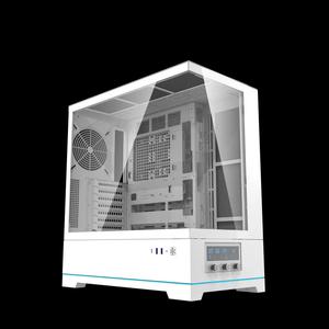 darkFlash DY451 Pro ATX корпус - Белый (без вентиляторов)