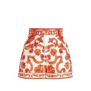 Шорты-бермуды с принтом Majolica