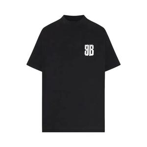 Футболка Balenciaga Large Fit «Черный»
