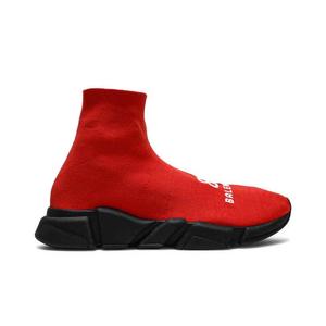 Кроссовки Balenciaga Recycled Speed Sneaker «Red Black»