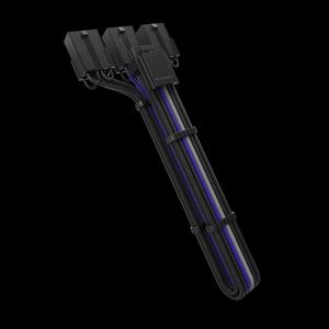 AsiaHorse Sleeved PCIe Gen 5 Splitter - Черно-фиолетовый