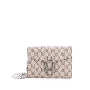 Маленькая сумка через плечо Dionysus Chain Wallet GG Coated Canvas