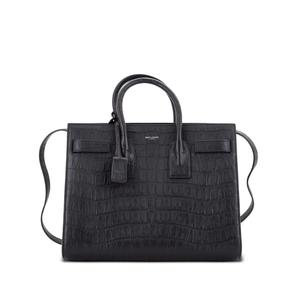 Маленькая сумка-сэтчел Sac de Jour NM с тиснением под кожу крокодила