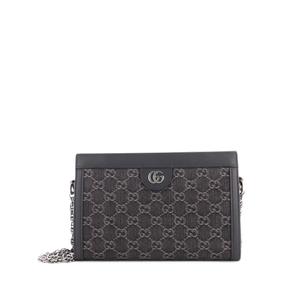 Сумка через плечо Ophidia Chain GG Denim Small