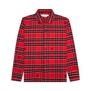 Фланелевые рубашки Off-White Flannel Skate Shirt 'Красный/Черный'