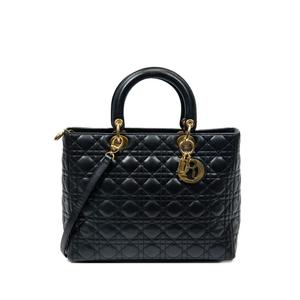 Большая сумка на плечо Lady Dior Zip