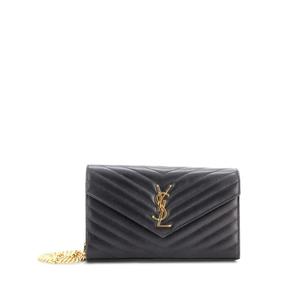 Сумка через плечо Classic Monogram Wallet on Chain Matelasse Chevron Leather Medium