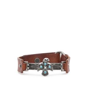Кожаный браслет Rockstud