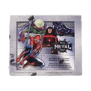 Коллекционные карточки 2021-22 Upper Deck Marvel Spider-Man Metal Universe Hobby Box