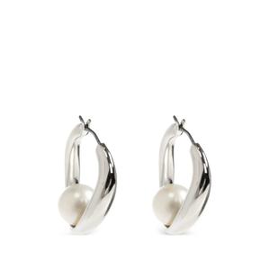 Серьги Harmony Hoops с жемчугом